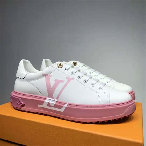 louis vuitton time out sneakers pink|reworked lv.